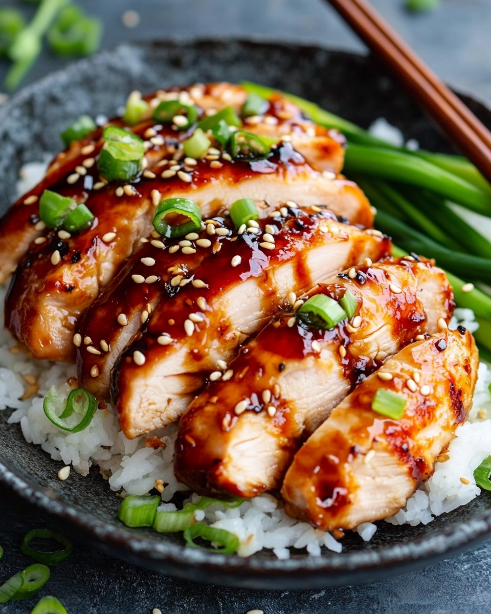 Teriyaki Glazed Chicken Breasts
