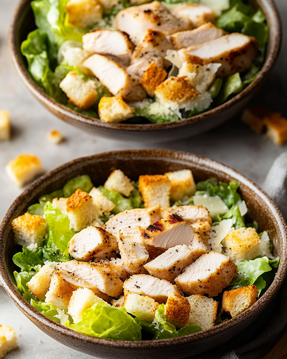 Grilled Chicken Caesar Salad