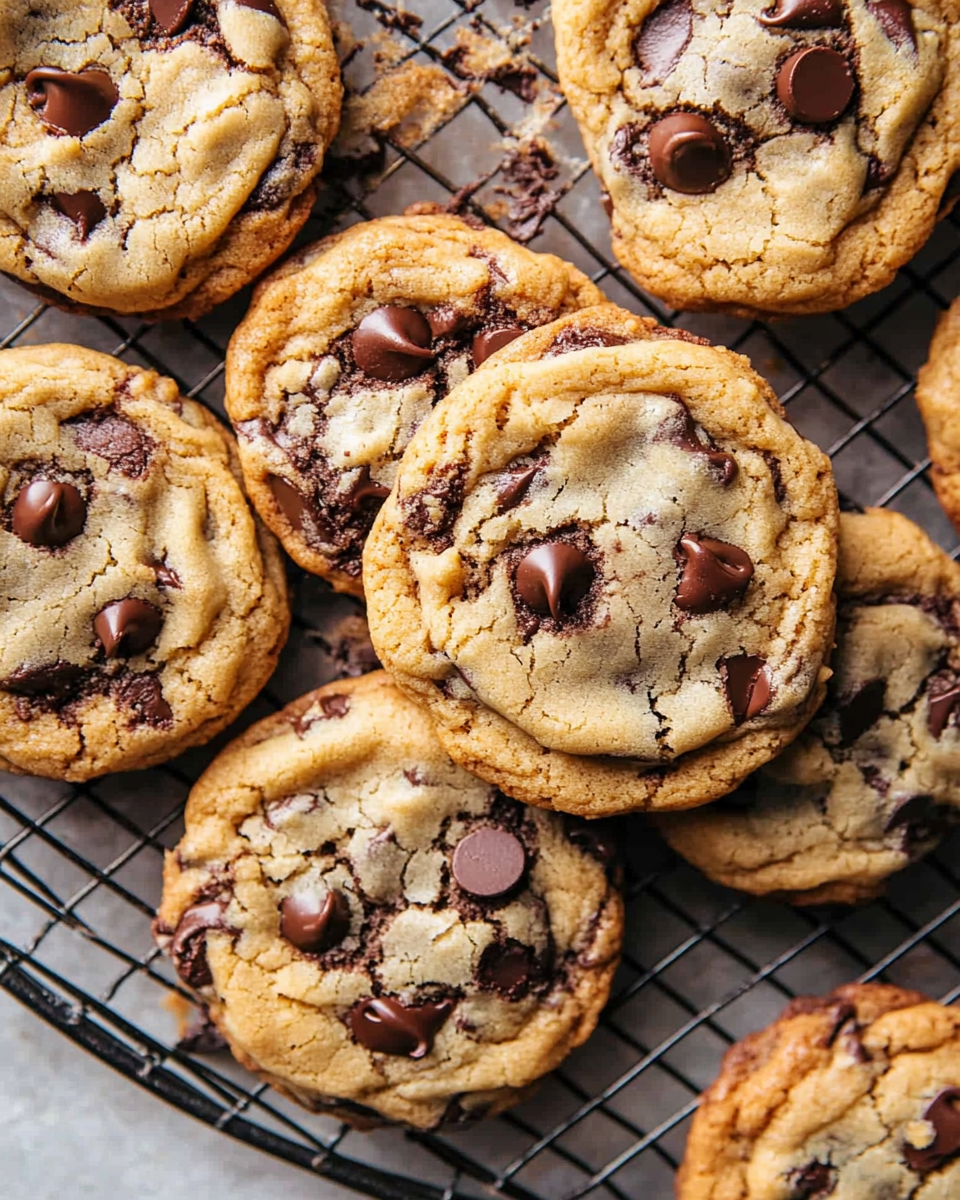 Thick Bakery-Style Choco Chip Cookies