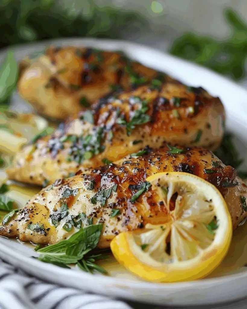 Zesty Lemon Herb Chicken – Crockpot Chicken