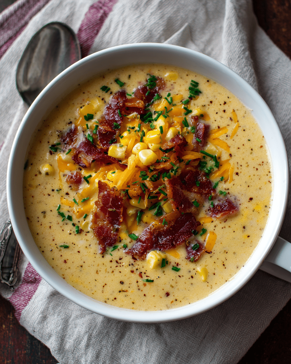 Creamy Summer Corn Chowder – Crockpot Soup