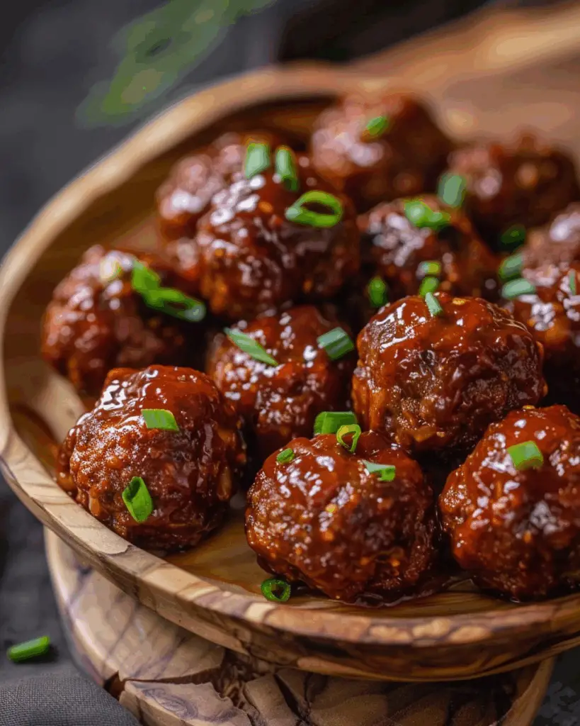 Summer Chili Glazed Meatballs – Crockpot Appetizer