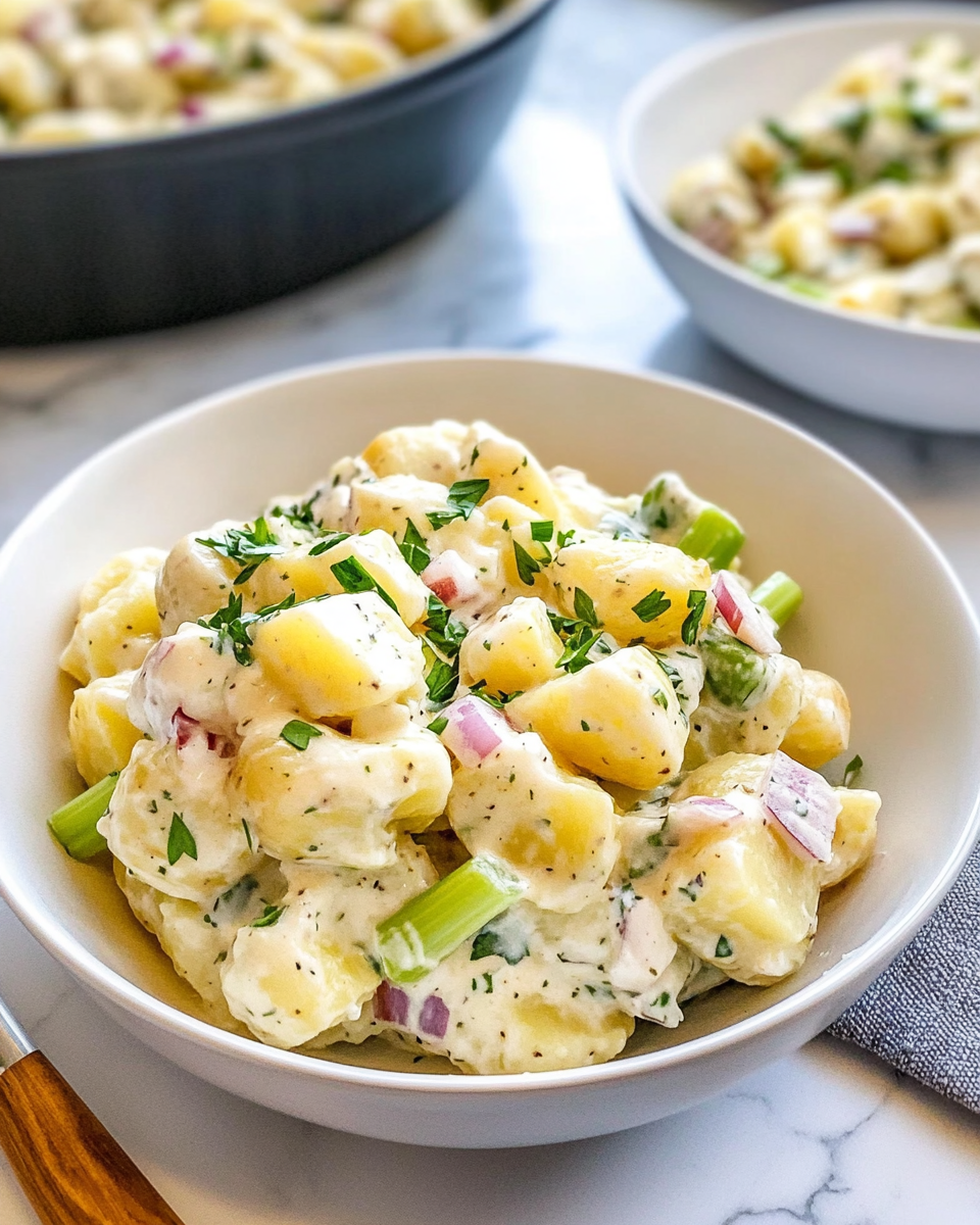 Healthy Greek Yogurt Potato Salad