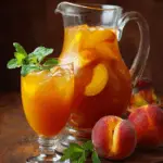 Fresh Peach Iced Tea