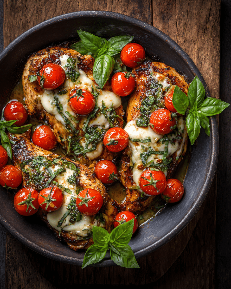 Balsamic Caprese Chicken Dream – Crockpot Chicken