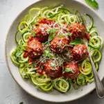 Turkey Meatballs with Zucchini Noodles