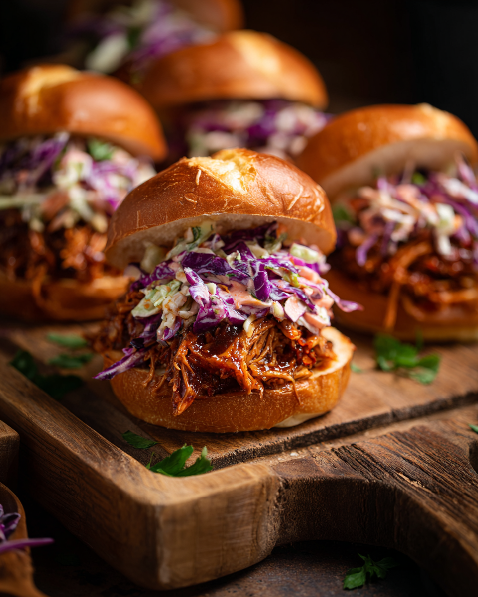 Smoky BBQ Jackfruit Sliders – Crockpot Vegan