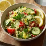 Lemon Mint Quinoa Salad