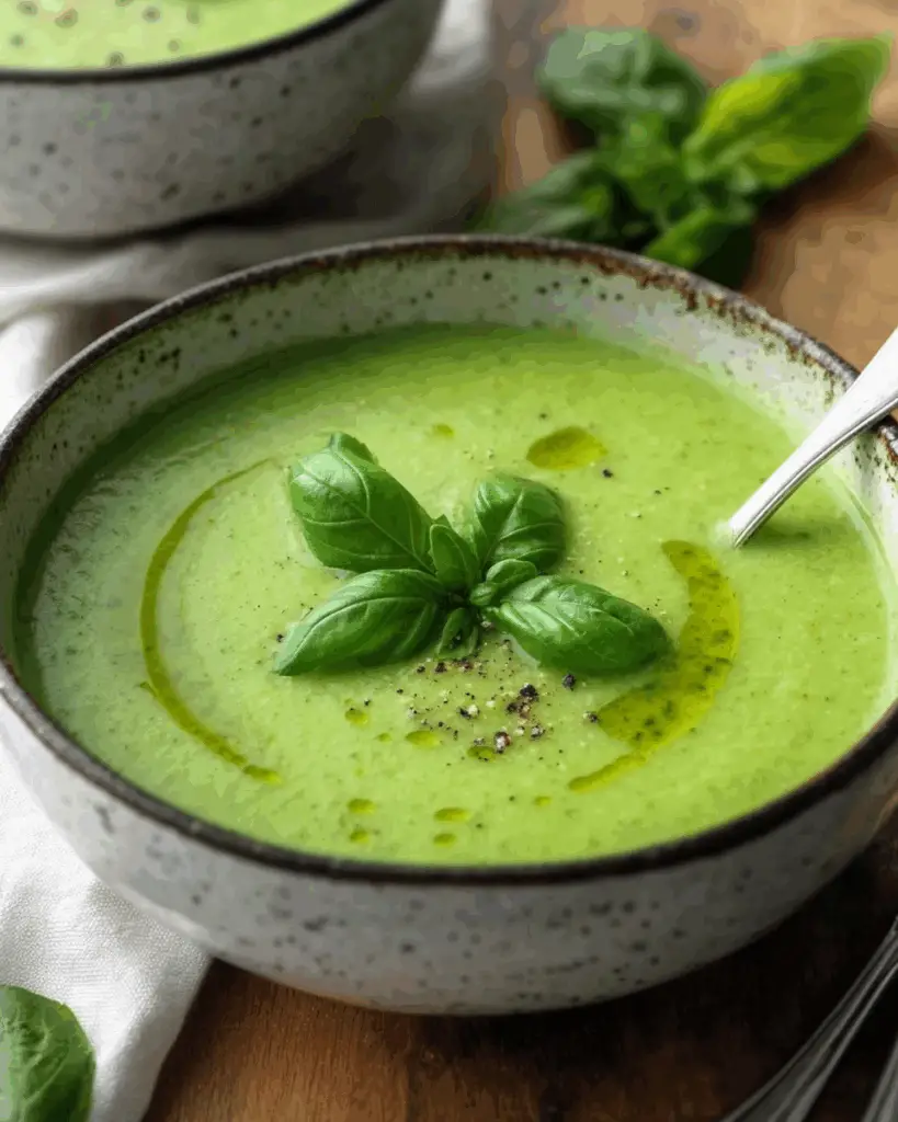 Zucchini Basil Soup