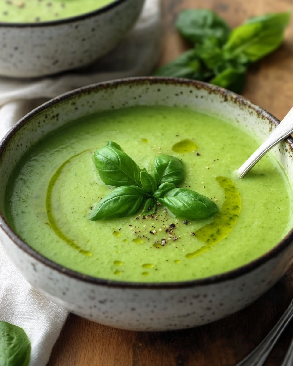 Zucchini Basil Soup