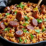 Cajun Kielbasa & Rice Skillet – 30-Minute Dinner
