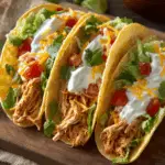 Banana Pepper Ranch Chicken Tacos