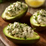 Light Tuna Stuffed Avocados