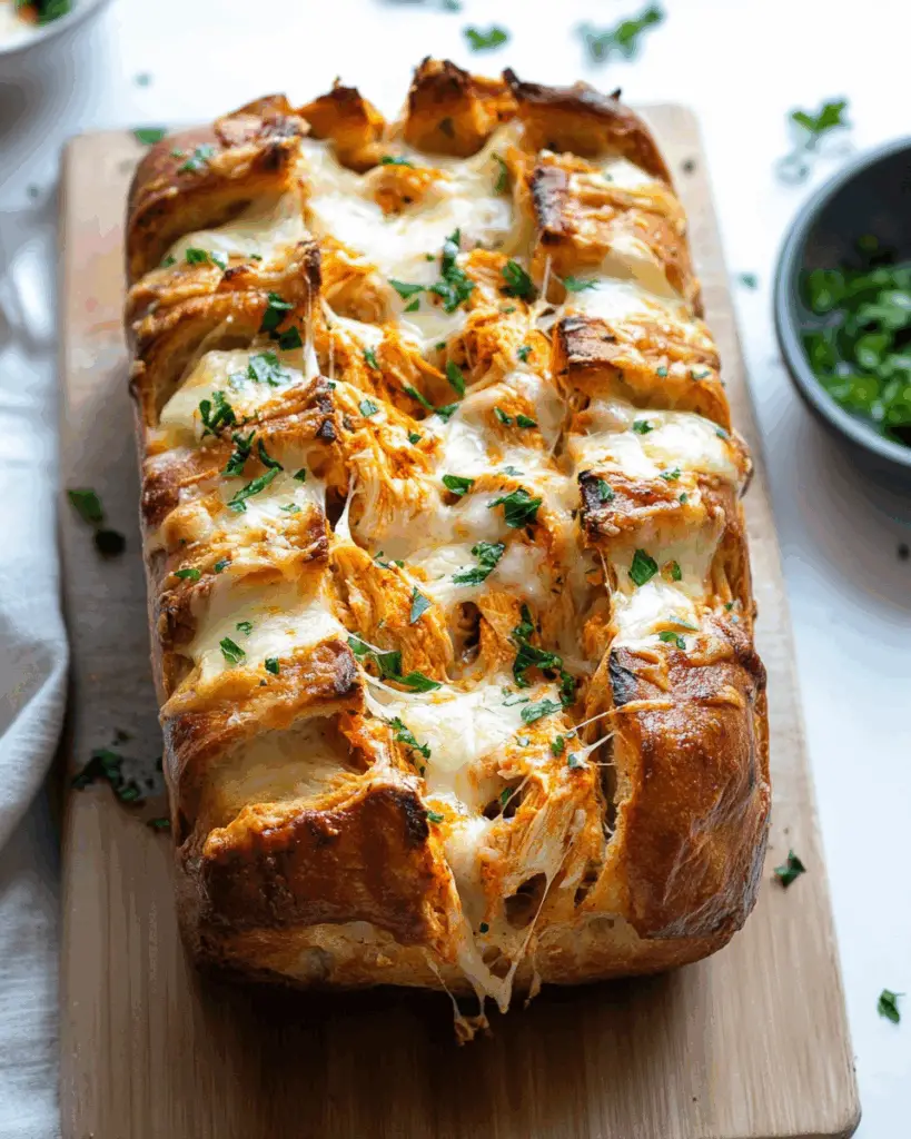 Buffalo Chicken Pull-Apart Bread