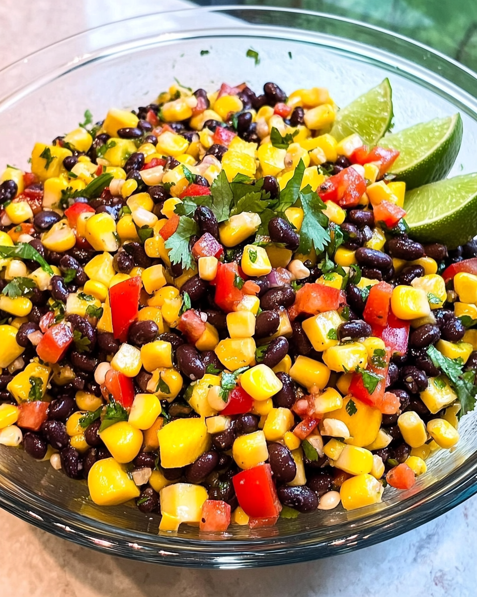 Tropical Mango Black Bean Salad