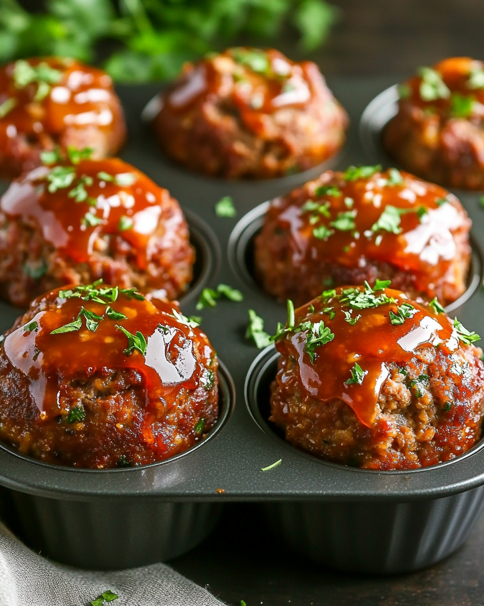 Mini Meatloaf Muffins