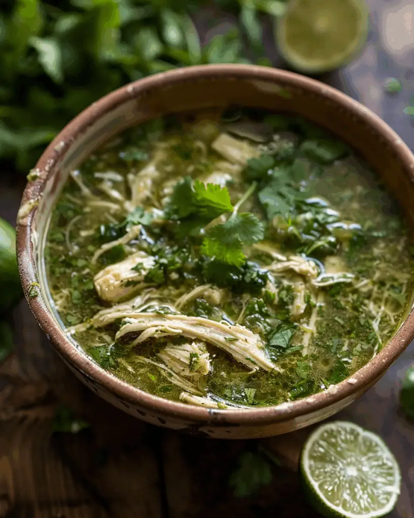 Salsa Verde Chicken Magic – Crockpot Chicken