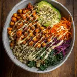 Roasted Chickpea & Kale Buddha Bowl – A Wholesome Vegan Power Bowl