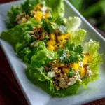Mango Chicken Lettuce Wraps – Crockpot Chicken