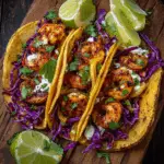 Banana Pepper Grilled Shrimp Tacos