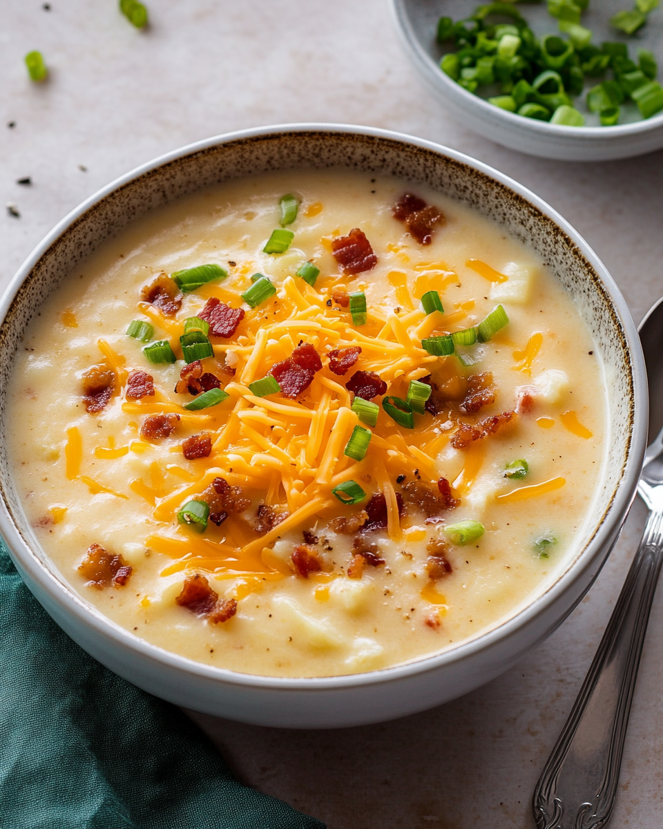 Chunky Loaded Baked Potato Soup