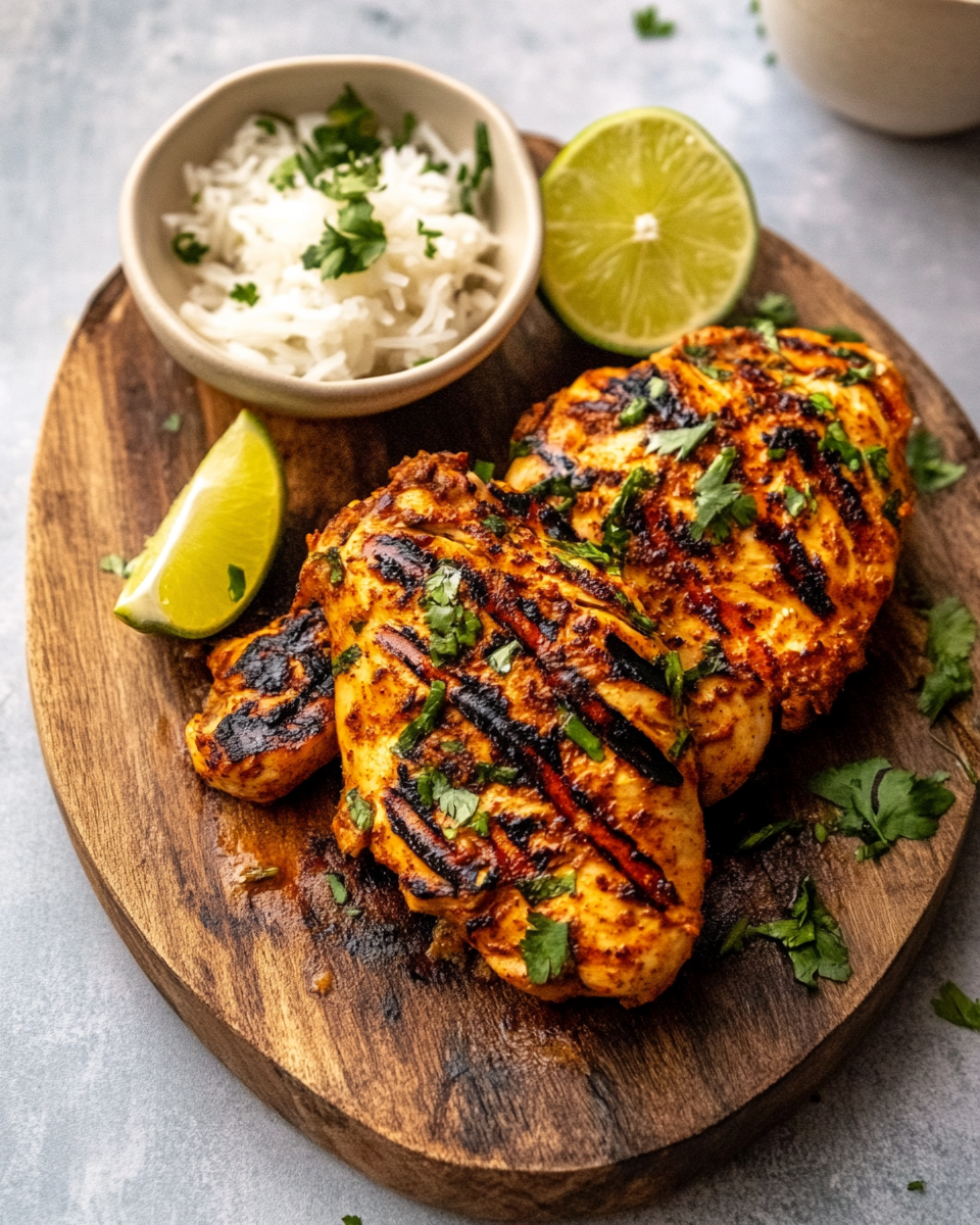 Paprika Lime Grilled Chicken Breast