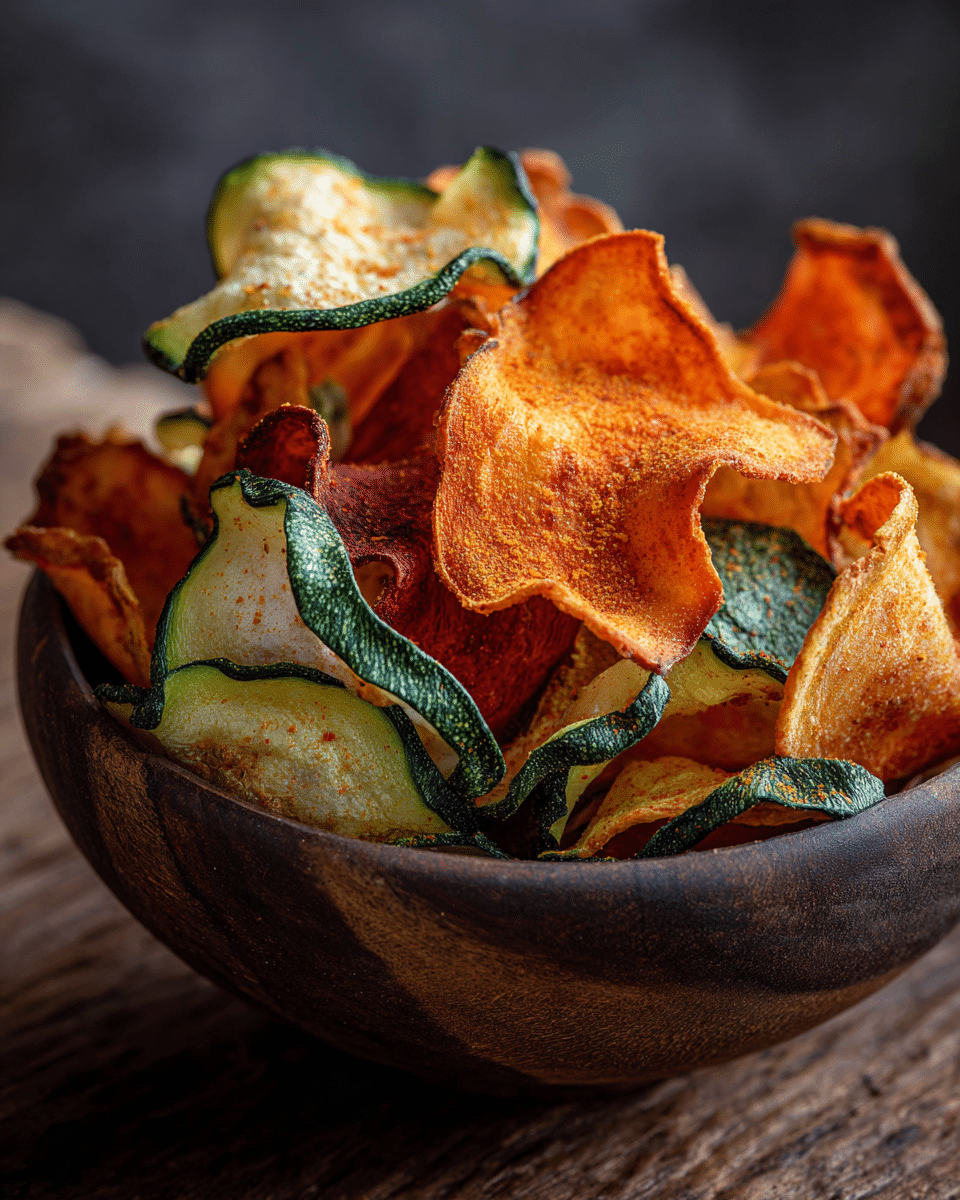 Air Fryer Veggie Chips – Crispy & Guilt-Free