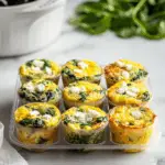 Spinach & Feta Egg Muffins – Meal Prep Friendly