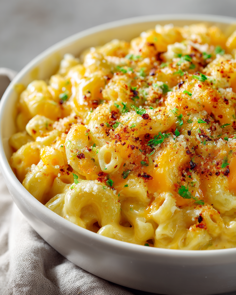 Banana Pepper Mac & Cheese – Tangy Comfort