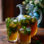 Iced Mint Green Tea