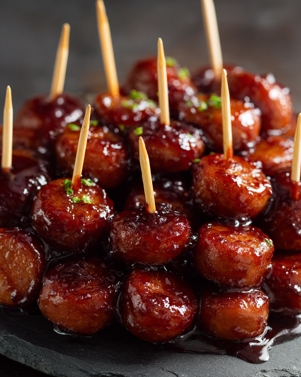 Sweet & Spicy Bites – Crockpot Sausage