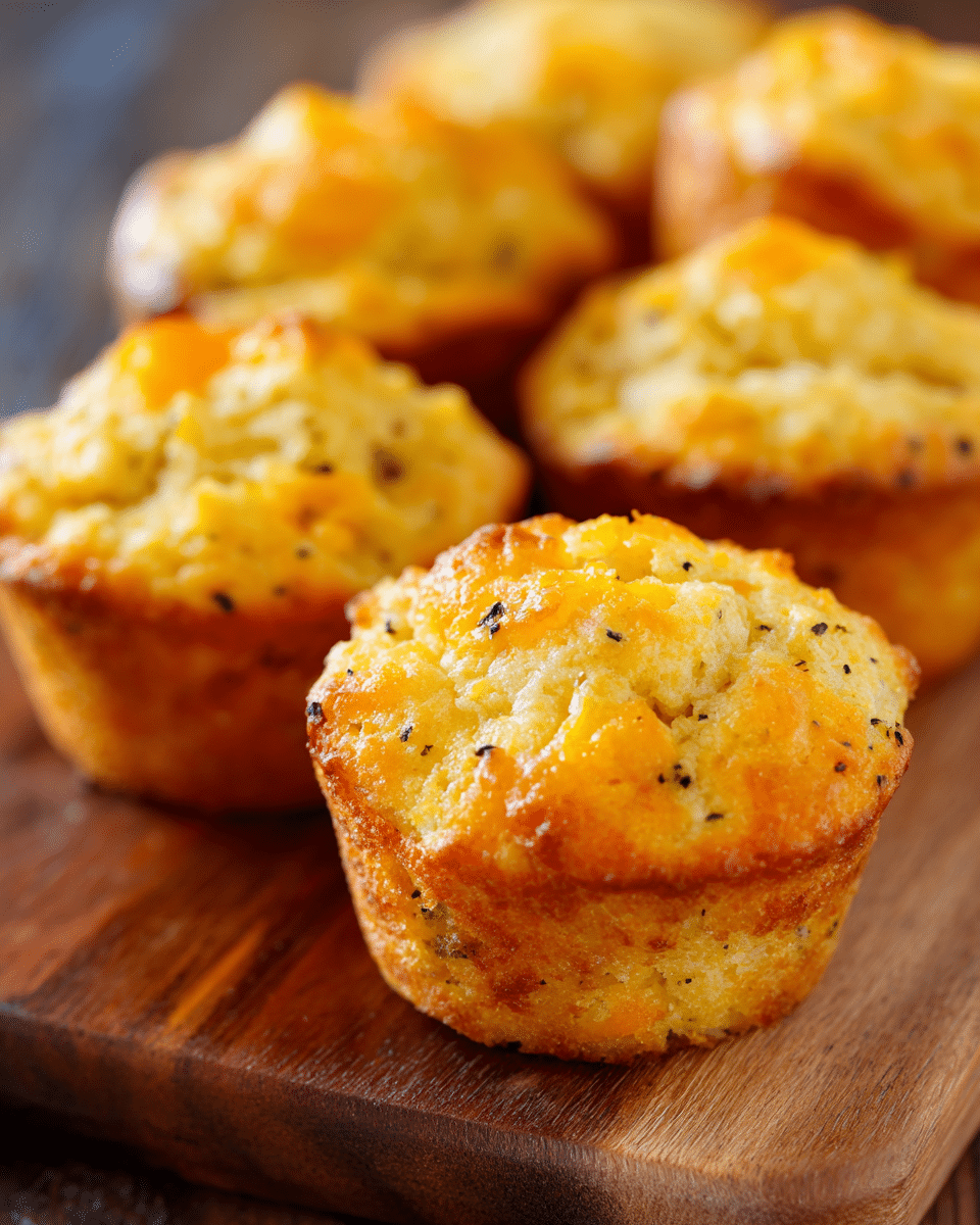 Banana Pepper Cornbread Muffins