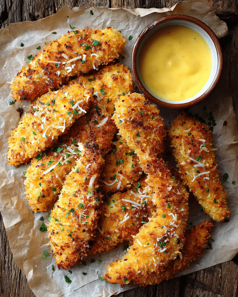 Crispy Oven Chicken Tenders – Kid-Friendly & Baked