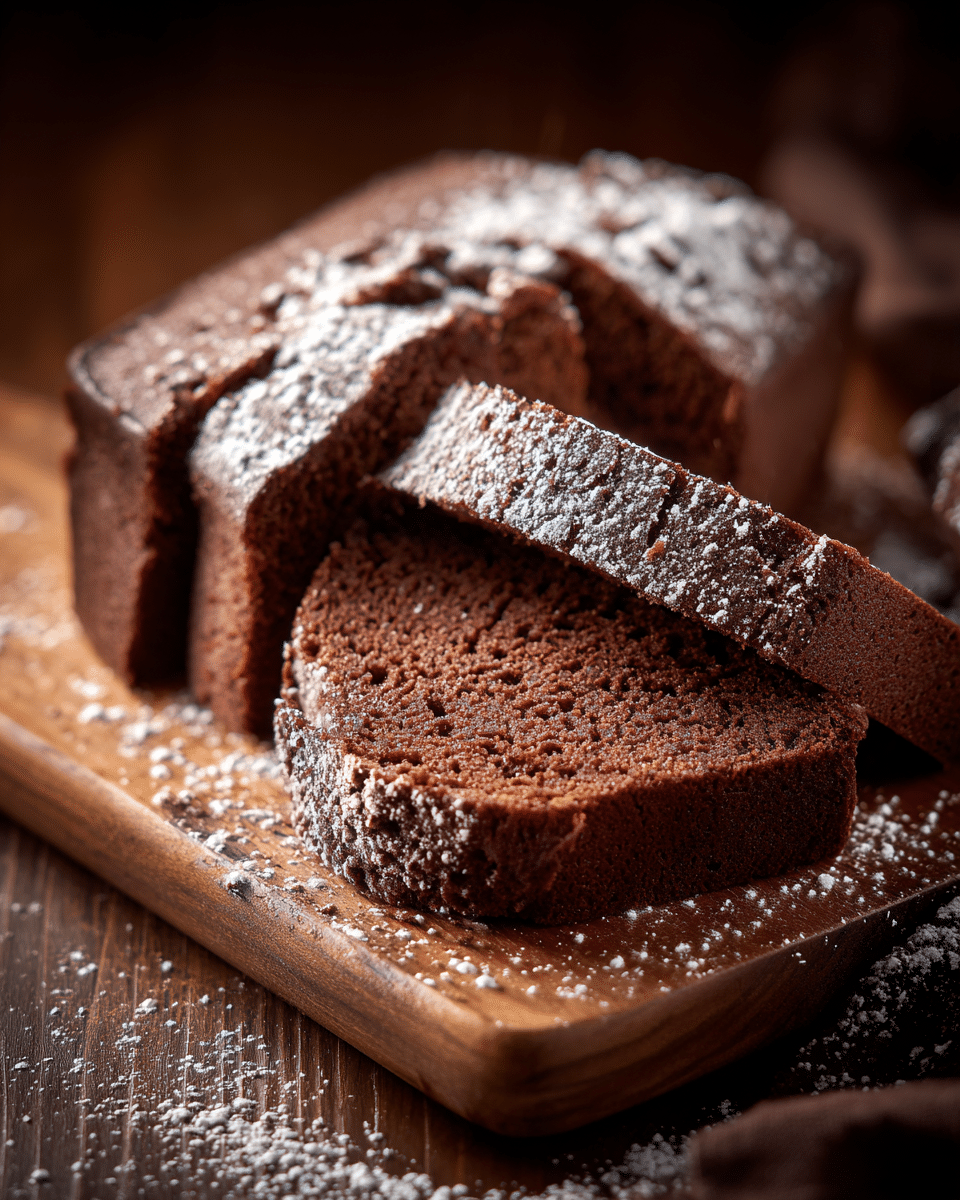 Grandma’s Chocolate Pound Cake – Rich, Fudgy & Classic
