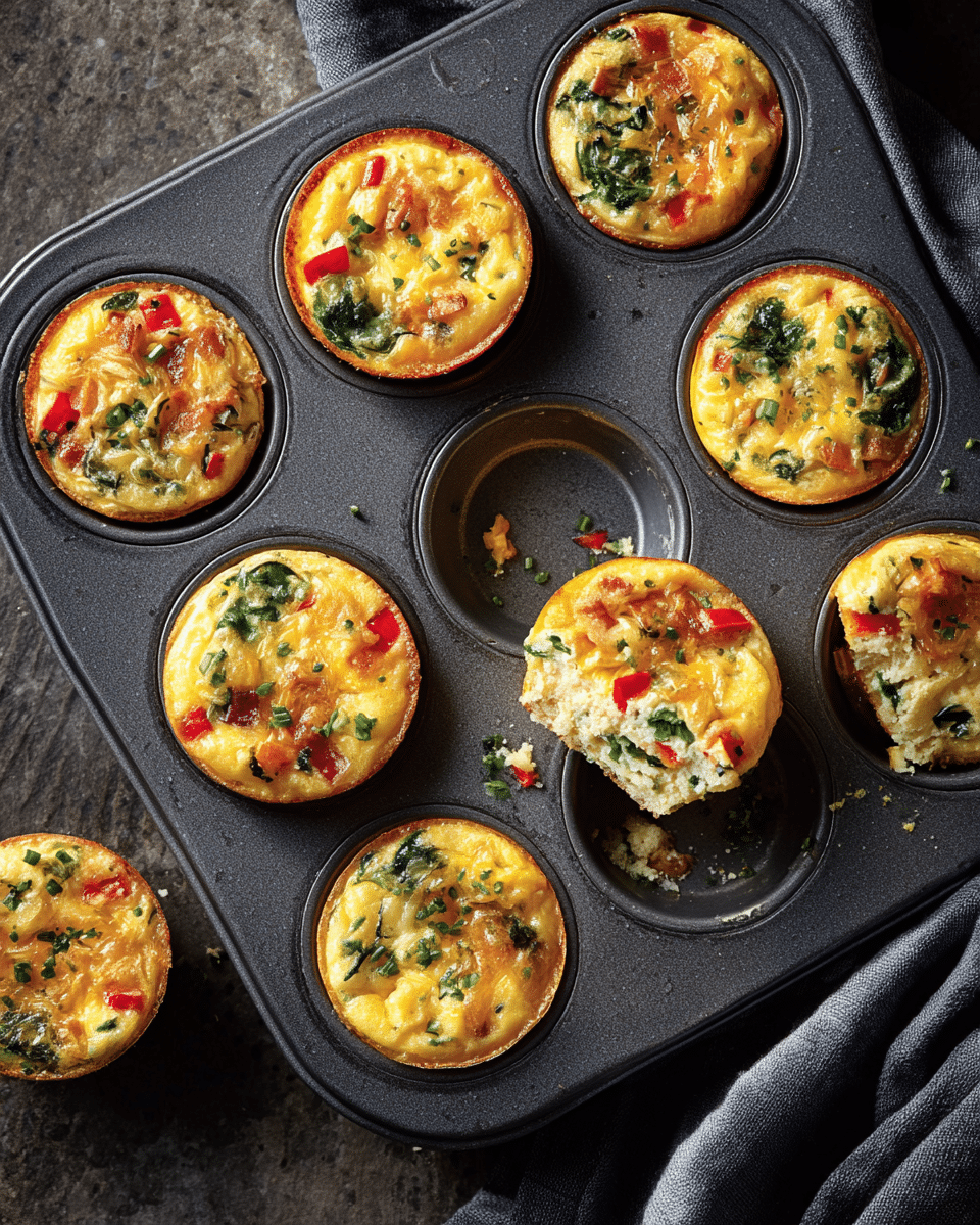 Muffin Tin Mini Quiches – Bite-Sized and Meal Prep Ready