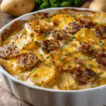 Kielbasa Potato Casserole