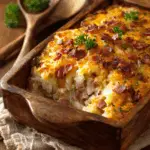 Kielbasa Hash Brown Casserole