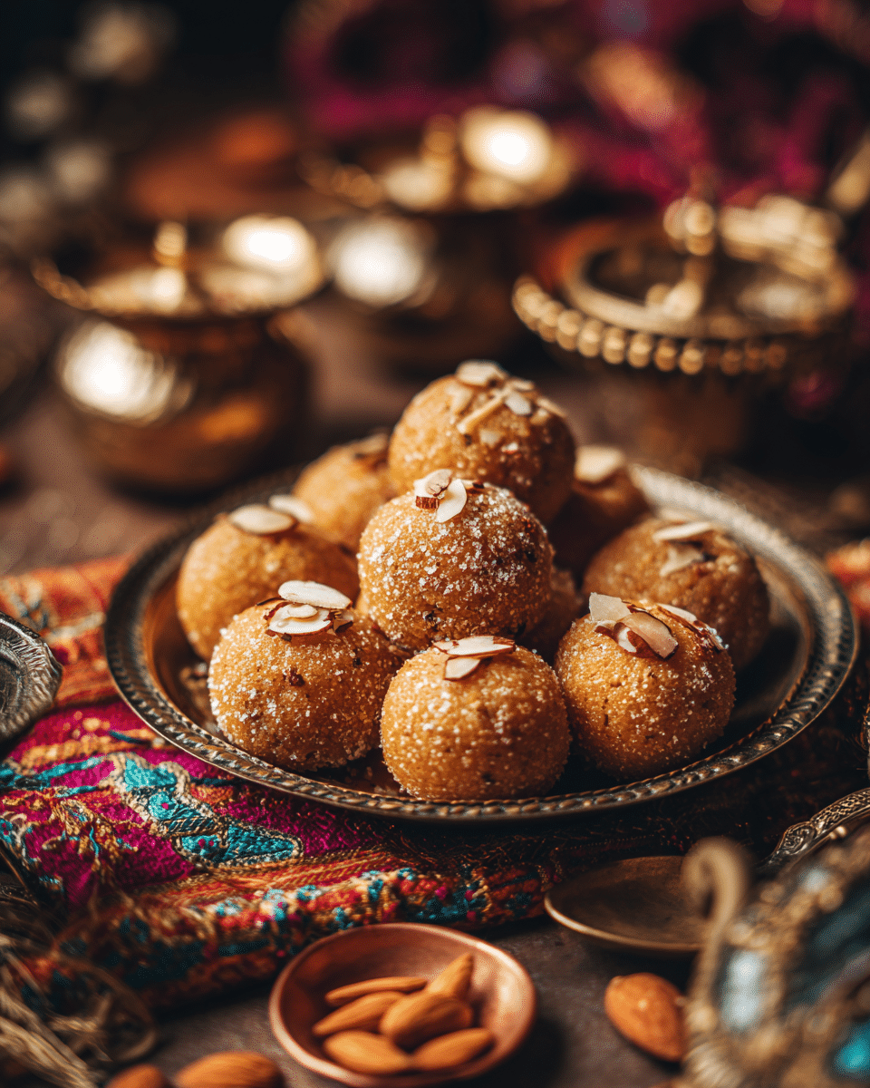 Besan Ladoo Bites – Nutty, Aromatic & Melt-in-Your-Mouth