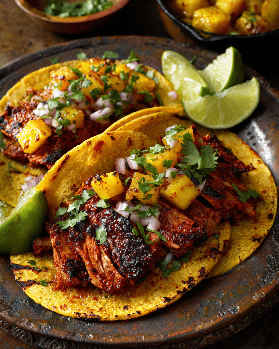 Tacos al Pastor – Smoky, Pineapple-Infused & Street-Style