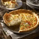 Crab & Swiss Cheese Quiche – Elegant Seafood Twist