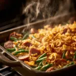 Kielbasa and Green Bean Casserole
