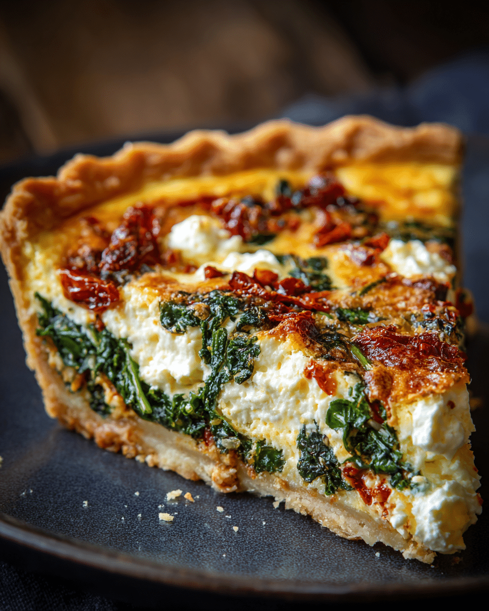 Sun-Dried Tomato & Kale Quiche – Bold & Nutritious