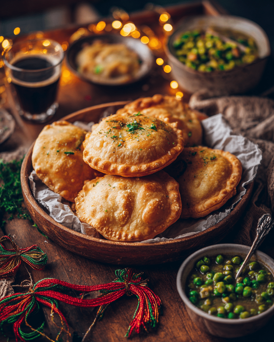 Matar Kachori – Flaky Snack Stuffed with Spiced Green Peas