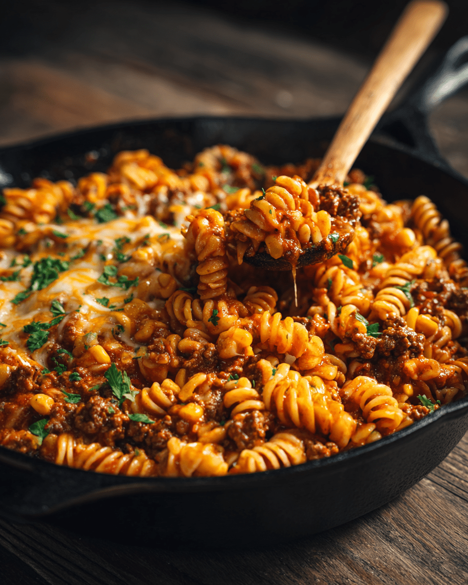 One-Pot Taco Pasta – Hearty, Spicy & Mess-Free