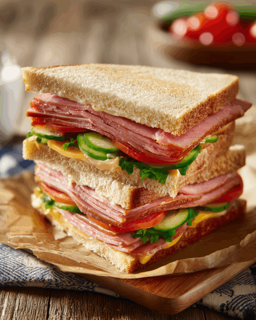 Luncheon Meat Sandwich – Classic, Hearty & On-the-Go