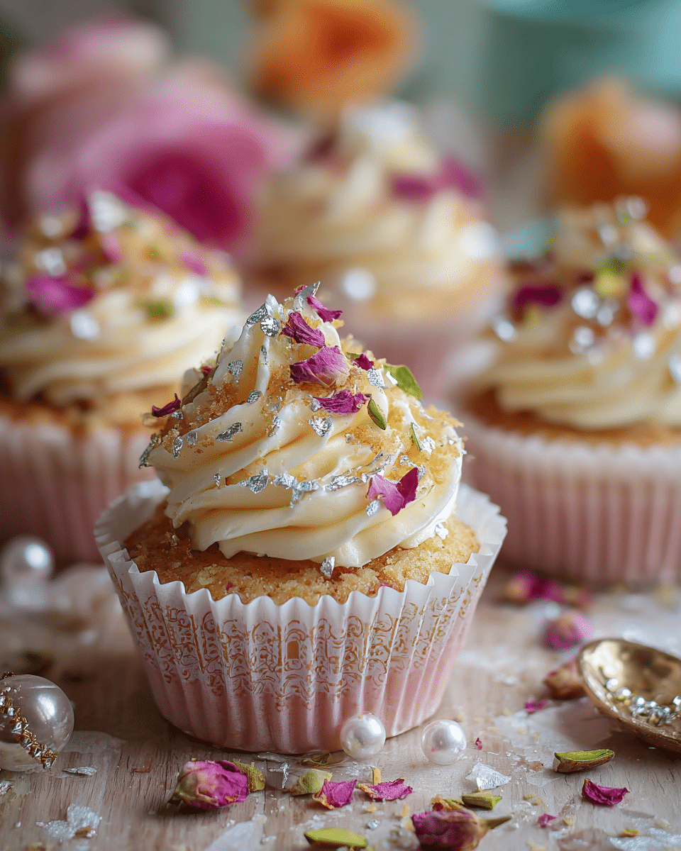 Rakhi Cupcake Soan Papdi – Whimsical, Flaky & Modern