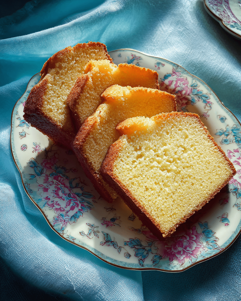 Easy Homemade Pound Cake – Grandma’s Secret Recipe