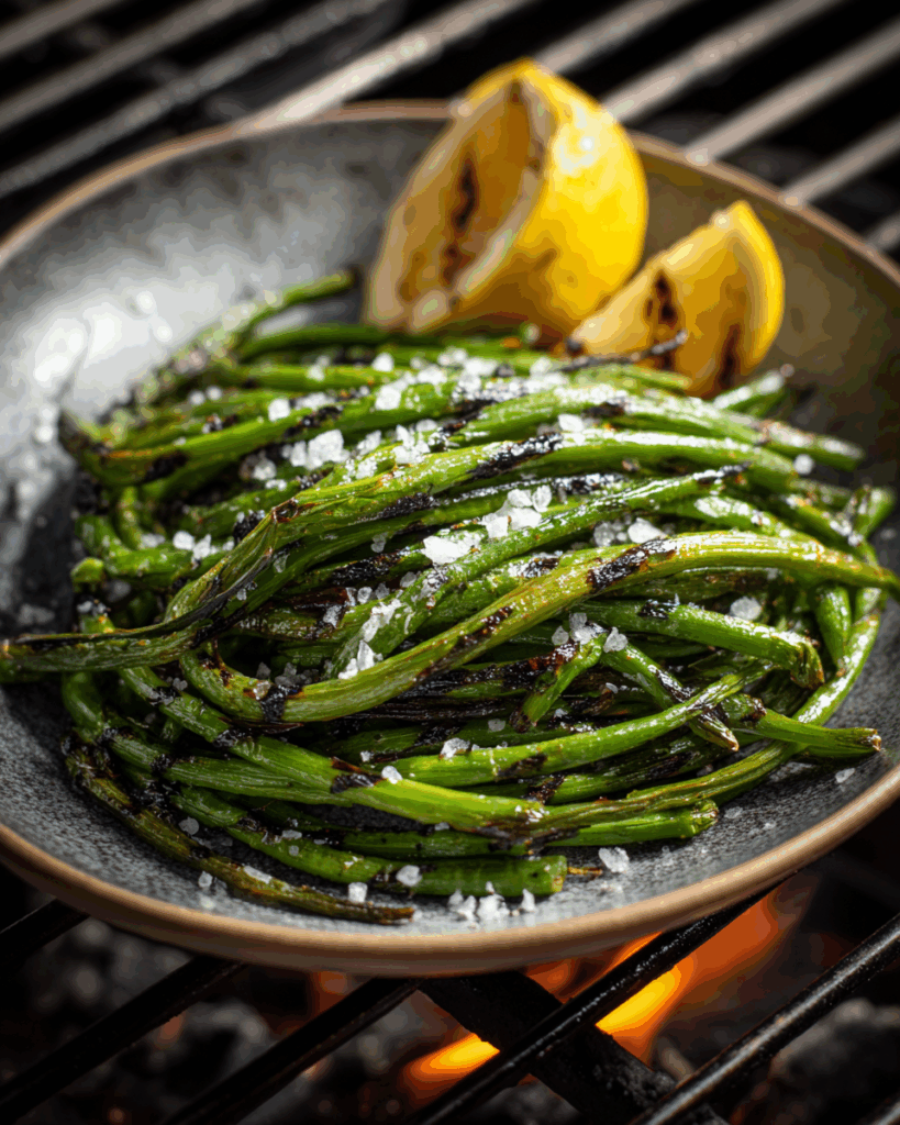 Grilled Garlic Scapes – Smoky, Tender & Simple