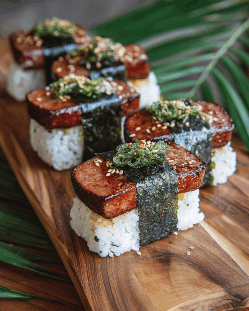 Luncheon Meat Musubi – Sweet, Salty & Hawaiian-Inspired