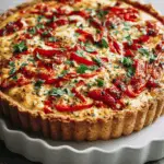 Cheesy Cauliflower Crust Quiche – Keto Brunch Must-Try